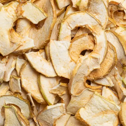 Getrocknete Apfelringe ohne Kerngehäuse BIO