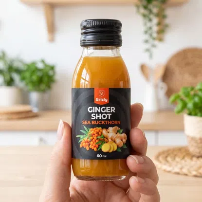 Ginger shot Sanddorn 5 x 60 ml