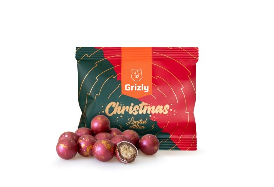 Glitzernde Weihnachtskugeln