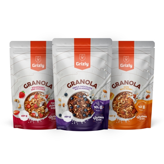 Granola-Set 3×450 g