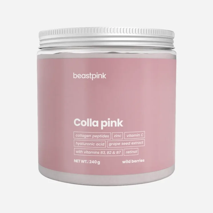 GymBeam BeastPink Colla Pink - lesní ovoce