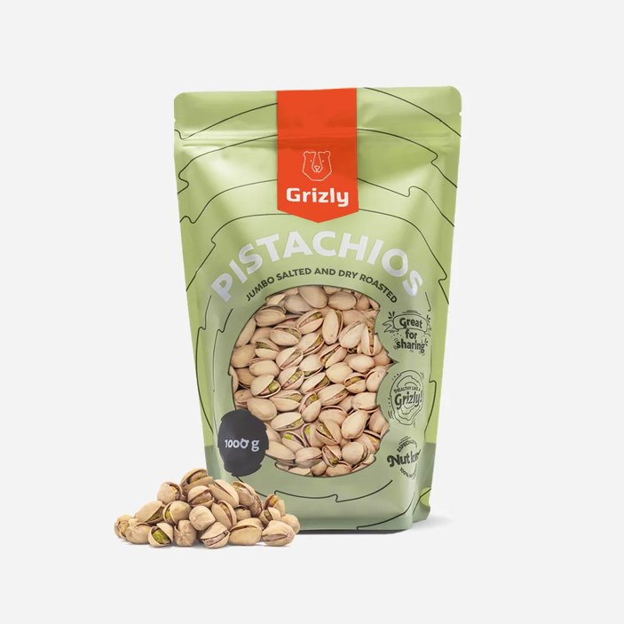 Jumbo-Pistazien geröstet & gesalzen