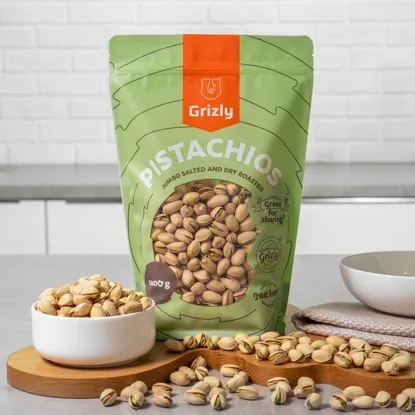 Jumbo-Pistazien geröstet & gesalzen