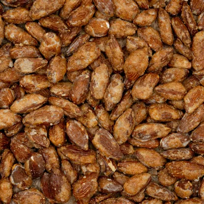 Mandeln in Salzkaramell