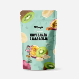 Maugli Exotický mix - jahody, banán, borůvky 100 g