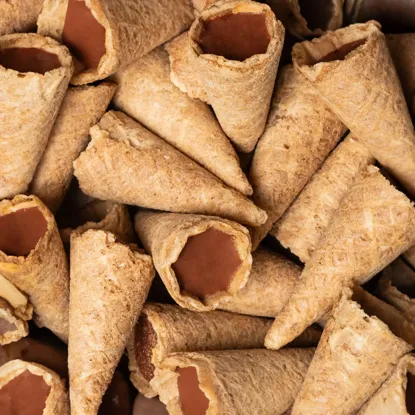 Mini-Cones mit Salzkaramell