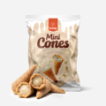 Mini-Cones mit weißer Schoki