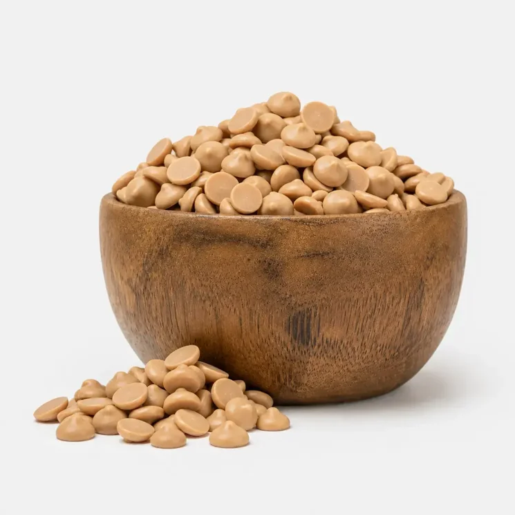 Mini-Schokodrops weiße Schokolade mit Dattelpulver BIO