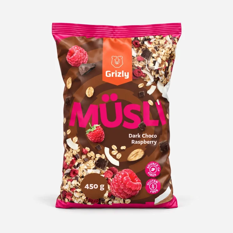 Müsli Zartbitterschokolade & Himbeere