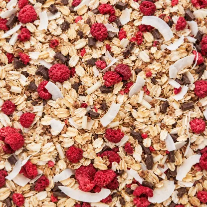 Müsli Zartbitterschokolade & Himbeere