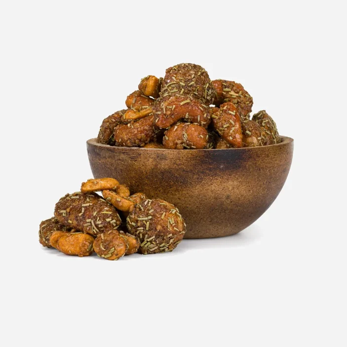 Nussmischung in Honig mit Rosmarin