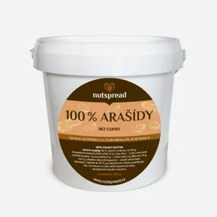 NUTSPREAD 100% Arašídové máslo 500 g 6 x 500 g