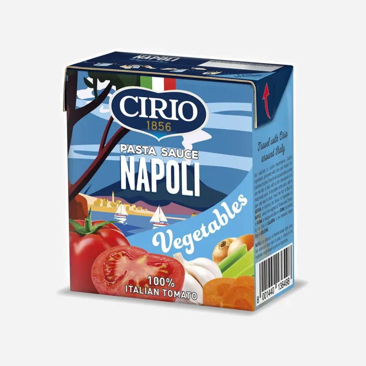Omáčka rajčatová a zeleninová Napoli 340g CIRIO