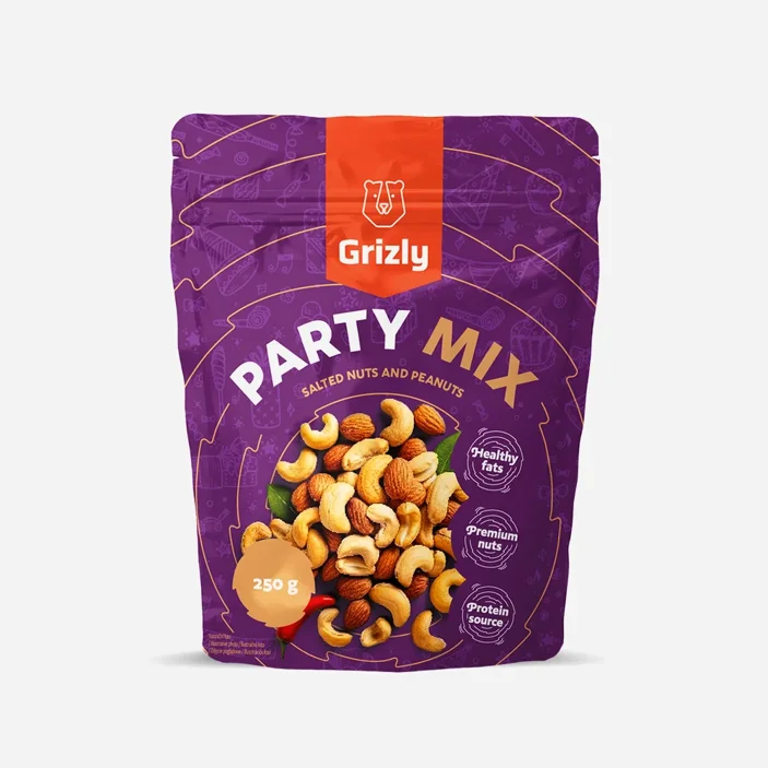 Party Mix salzige Nüsse und Erdnüsse