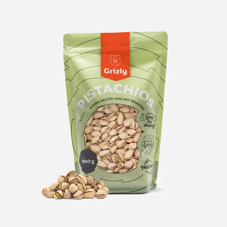 Pistazien mit Schale geröstet & gesalzen Jumbo