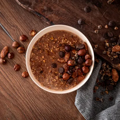 Porridge Zartbitterschokolade & Haselnüsse 6 x 60 g