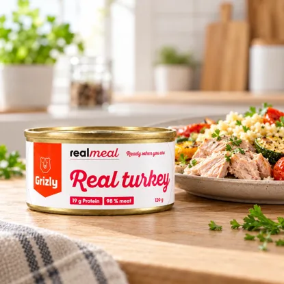 REAL MEAL Putenfleisch im eigenen Saft