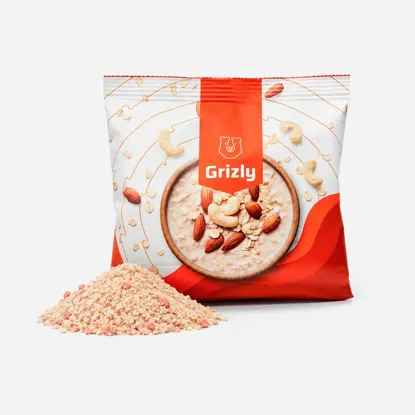 Reis-Hirse Instantbrei Erdbeere