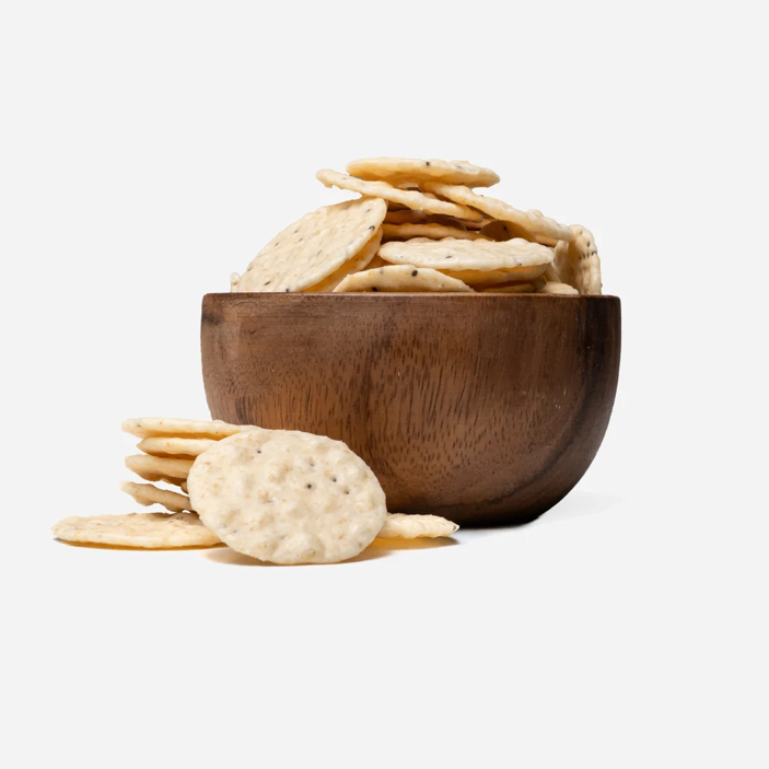 Reiskräcker mit Meersalz