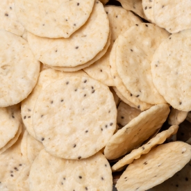 Reiskräcker mit Meersalz