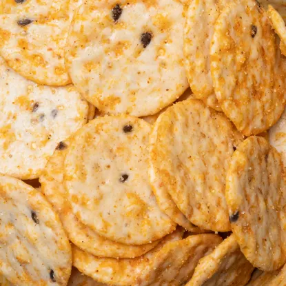 Reiskräcker Paprika und Chili