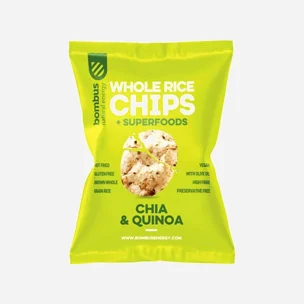 Rice Chips mit Chia & Quinoa