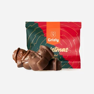 Schokoladen-Schneemänner mit Füllung