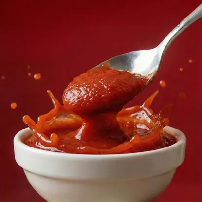 Süßer Tomatenketchup