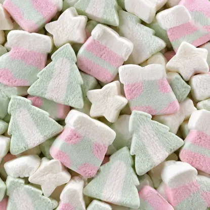 Weihnachtlicher Marshmallow Mix